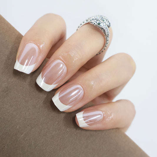 Maniye Glazed French Press On Nails