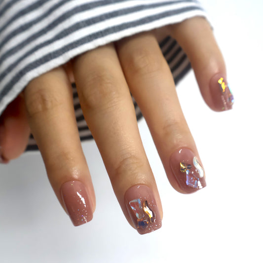 Premium Irregular Diamond Nails