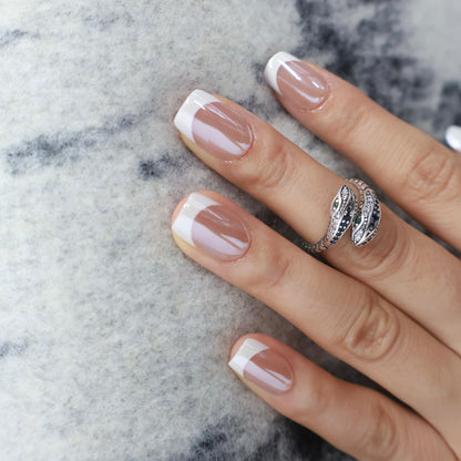 Maniye Glazed French Press On Nails