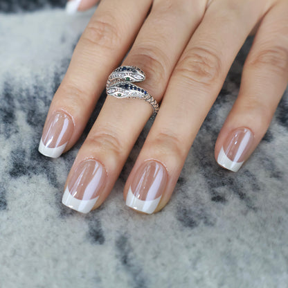 Maniye Glazed French Press On Nails