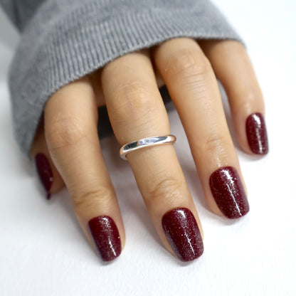 Burgundy Glitter