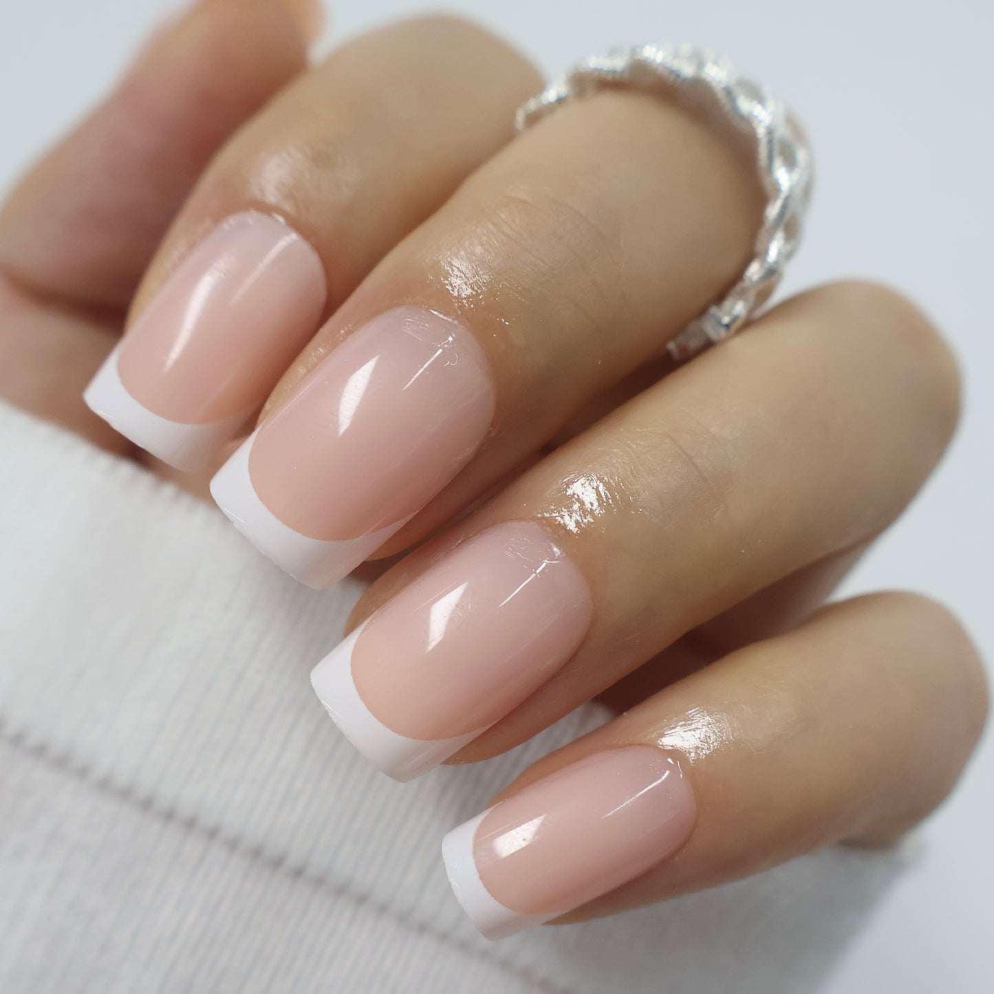 Natural Look Everyday Stick on Nails for Work