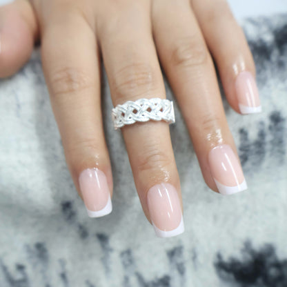 Natural Look Everyday Stick on Nails for Work
