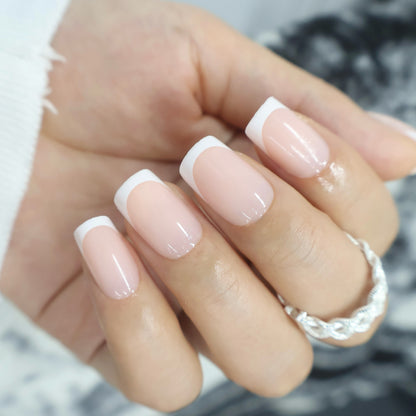 Natural Look Everyday Stick on Nails for Work