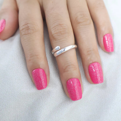 Maniye Glazed Angel Shimmer Press On Nails