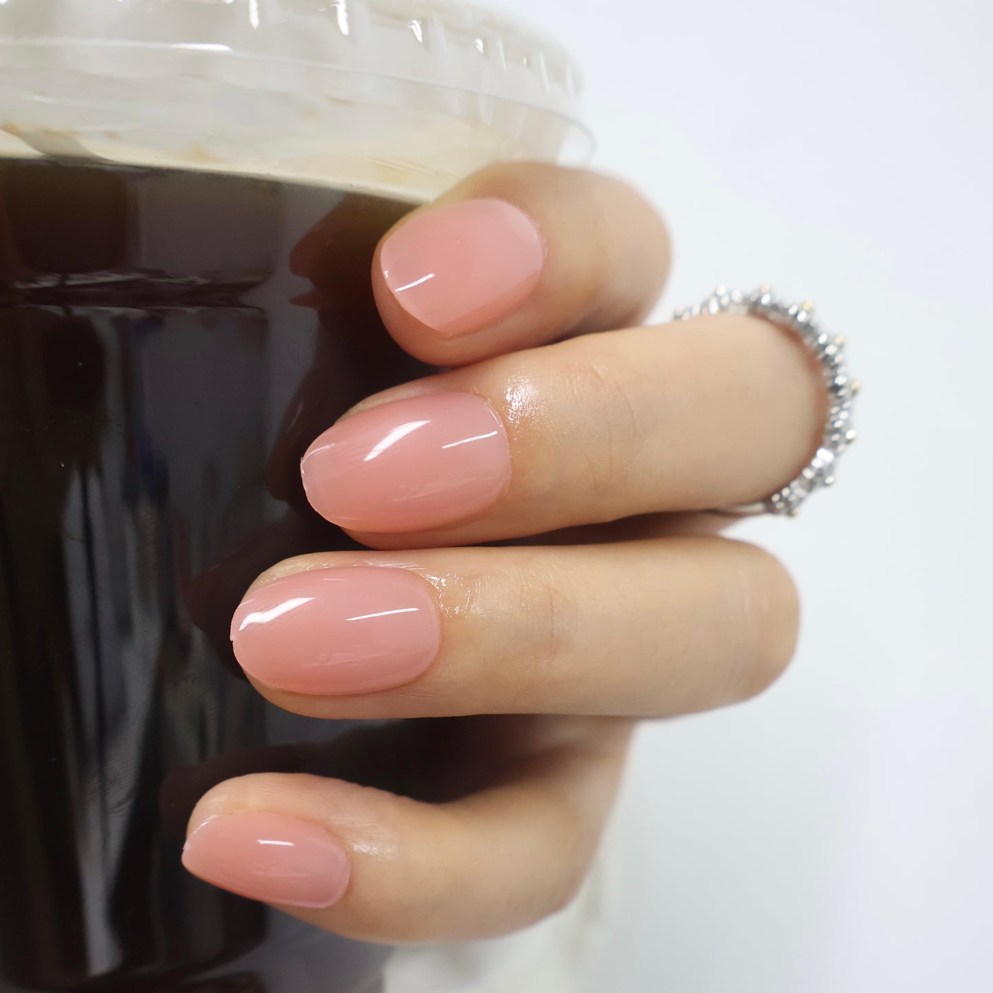Maniye Glacier Chrome Press On Nails