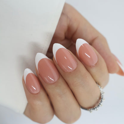 Soft Gel Medium Almond False Nails