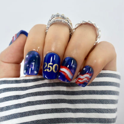 America 250 Limited Edition Press-On Nails