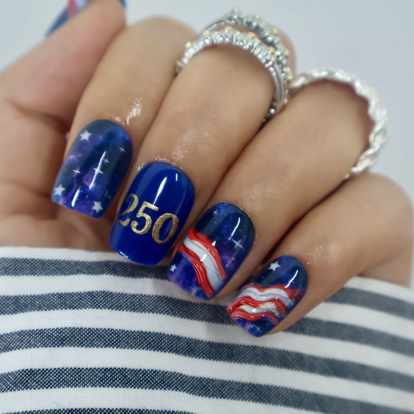 America 250 Limited Edition Press-On Nails