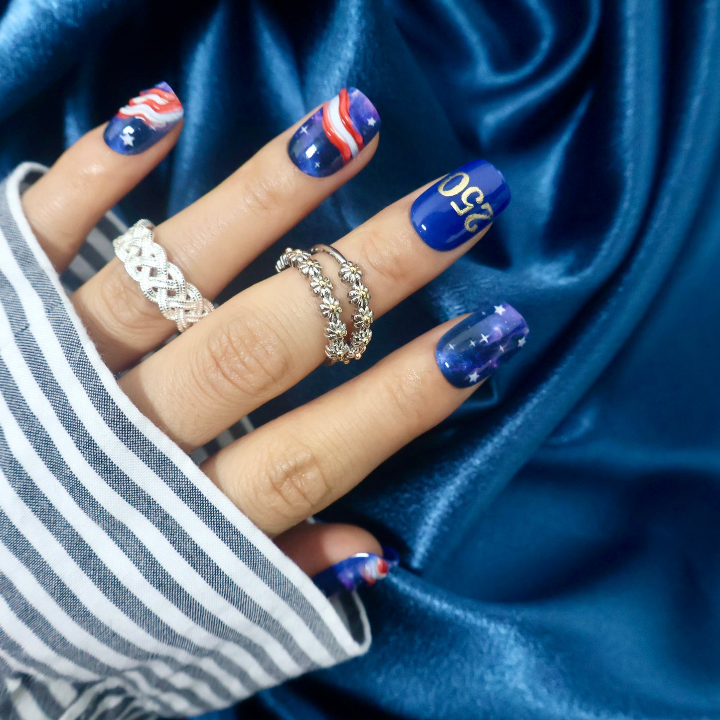 America 250 Limited Edition Press-On Nails