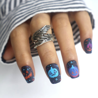 Matte Halloween Press-On Nails
