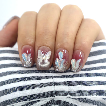 Premium 3D Butterfly Nails