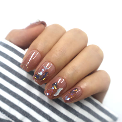 Premium Irregular Diamond Nails