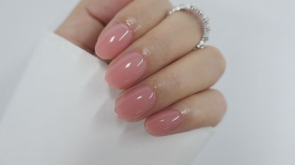 Maniye Glacier Chrome Press On Nails