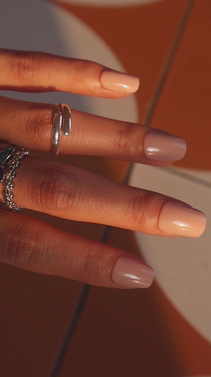 Maniye Ballet Slippers Press On Nails